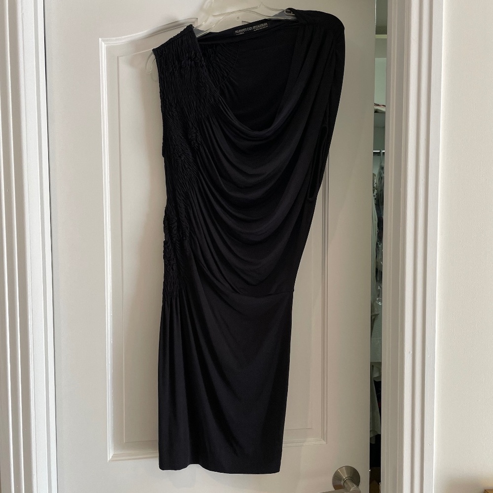 All saints mini jersey dress